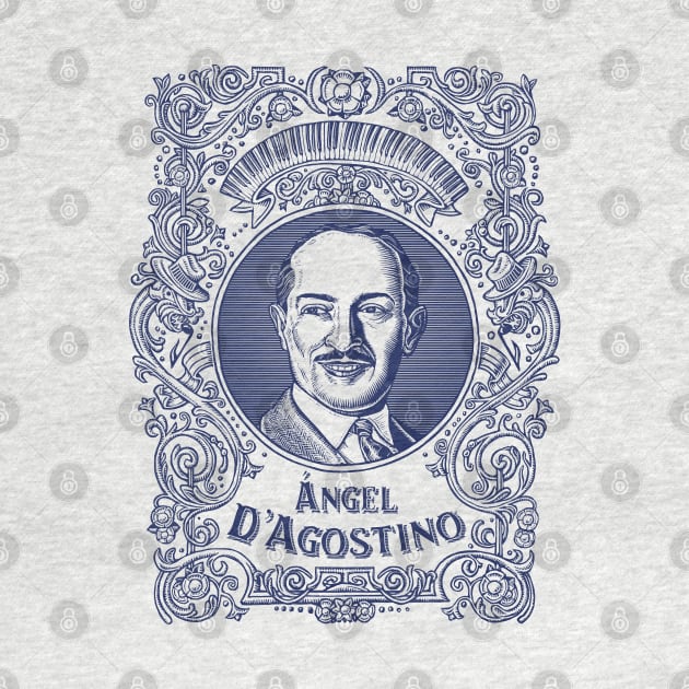 Ángel D'Agostino (in blue) by Lisa Haney
